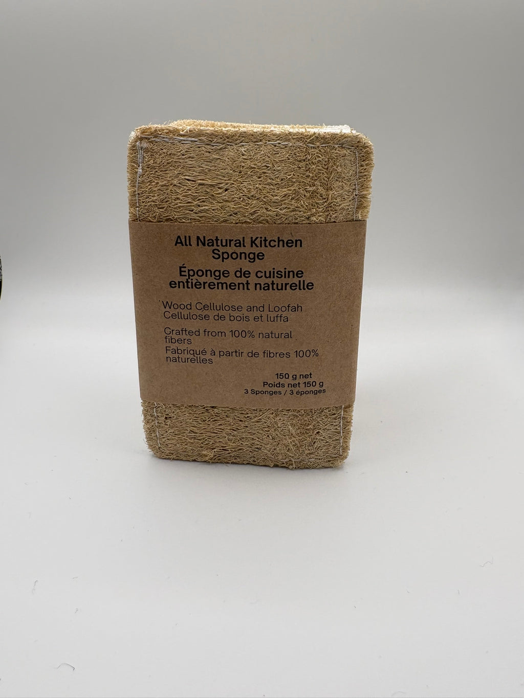 Loofah and Wood Cellulose Sponge
